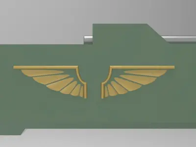 Warhammer 40K - M36 Kantrael Pattern Lasgun 3D model