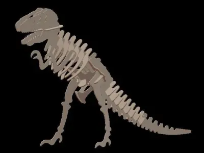 T-Rex Puzzle 3D model