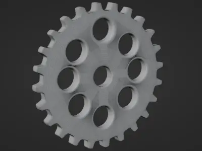 Gears Asset Pack 3D model
