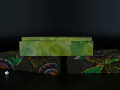 Mystery Box Low-poly 3D model