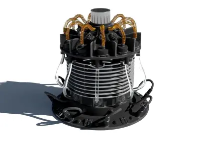Fusion Furnace 1-12 Scale Blackseries 3D print model