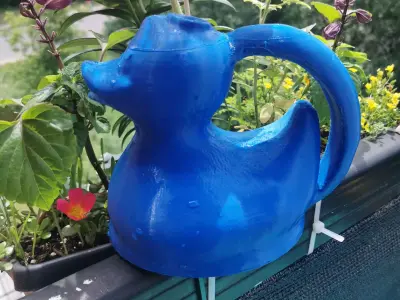 ducky watering can 3D print model