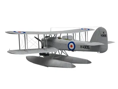 Fairey SeaFox 3D model