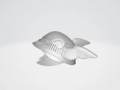 Valkyrie helmet 3D model