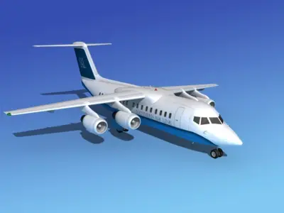 BAe 146-200 Southern Air Link 3D model