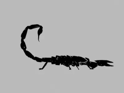 SCORPION LOW POLY 3D model