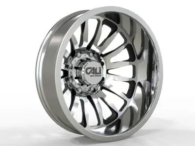 Cali Off Road Dually Rear Wheels 3D model