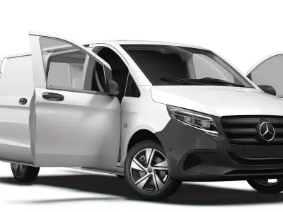 Mercedes Benz Vito L2 HQ Interior 2025 3D model