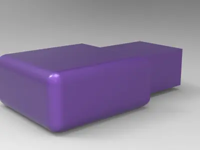 Micro usb 3D model