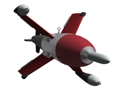 Ruhrstahl X-4 3D model
