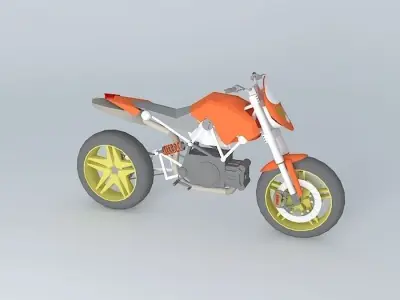 SuperMotard Concept Free 3D model