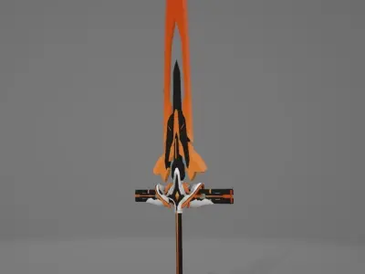 Honkai Impact 3rd Cleaver Of Shamash Low-poly 3D model