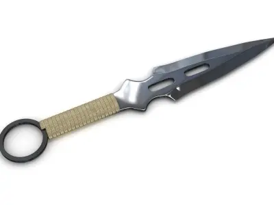 Knife Throwing 3D model