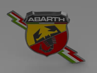 Abart L Logo 3D model