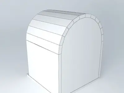 Birdhouse bird house made of wood Free 3D model