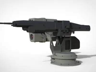 turret 1 3D model
