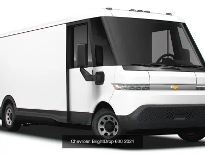 Chevrolet BrightDrop 2024 3D Model Collection