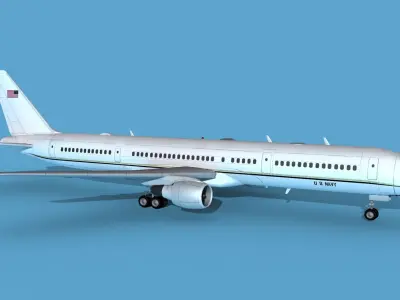 Boeing C-32A US Navy V01 3D model