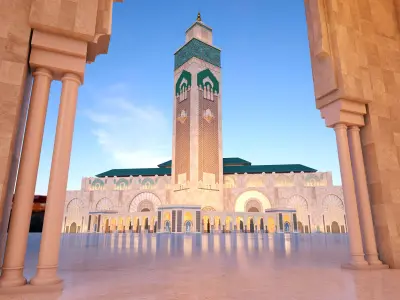 Hassan II Mosque 3D model