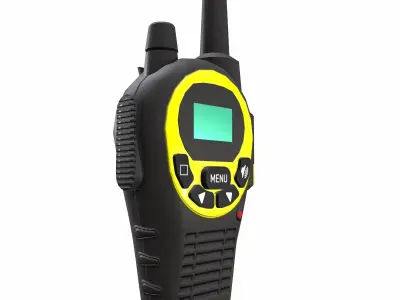 Walkie-Talkie Low-Poly Low-poly 3D model