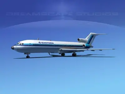 Boeing 727-200 Eastern Airlines 2 3D model
