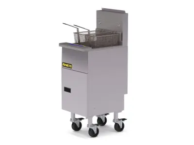 Anets Goldenfry Split Pot Fryer AGG14T 3D model