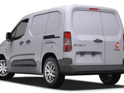 Fiat E Doblo SWB Van 2024 3D model