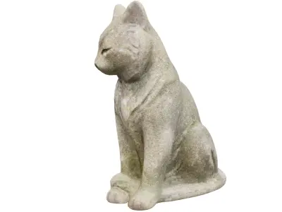 Cat Statue 3D model