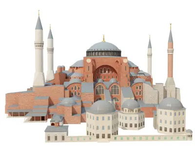 Hagia Sophia 3D model