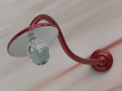 Classic Style Lamp Free 3D model