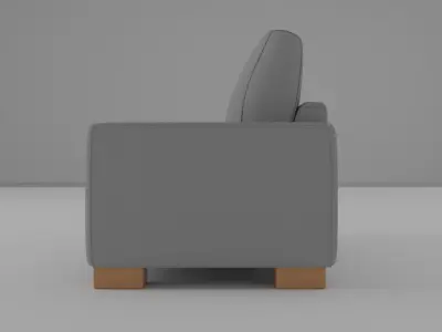 Sofa furniture 3D model get