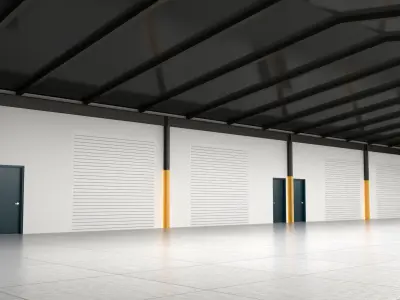 Commercial-004 Warehouse 3D model