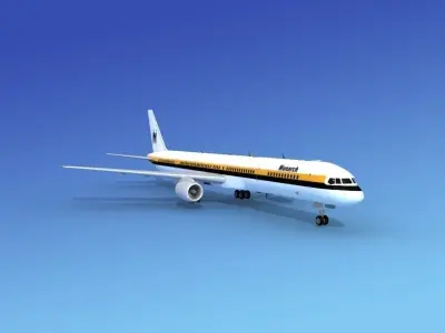 Boeing 757-300 Monarch 1 3D model