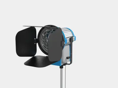 Fresnel ARRI Compact 3D model