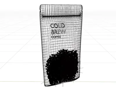 Standing Pouch 3D model