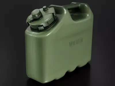 Military Fuel Can 05 3D print model