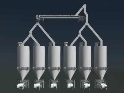 Industrial machine 24i23 3D model