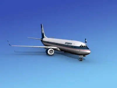 Boeing 737-900ER Aeroperu 3D model