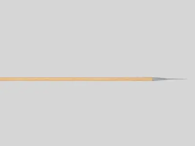 Infitary spear Free low-poly 3D model