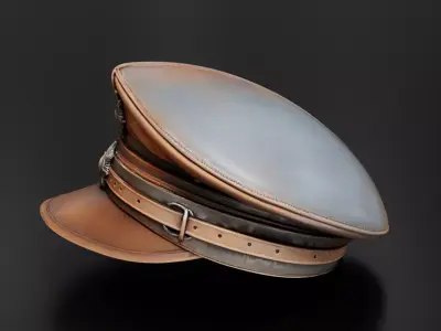 Military Cap 3D print model