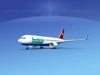 Boeing 767-300 Balair 3D model