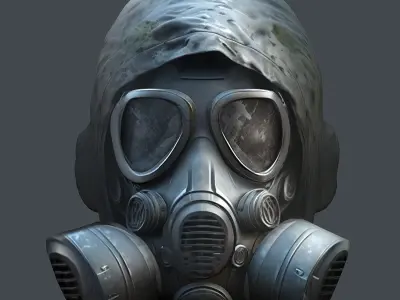 Helmet 3d model military combat Military Low-poly Low-poly 3D model