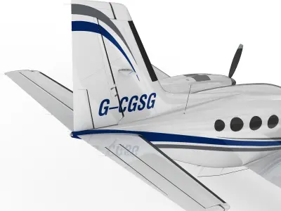 Cessna 421 Golden Eagle 3D model