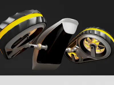 Drone Concept Model 3D model