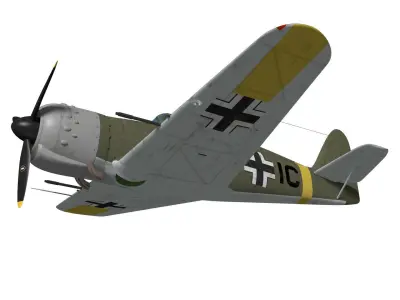 Bloch MB157 3D model