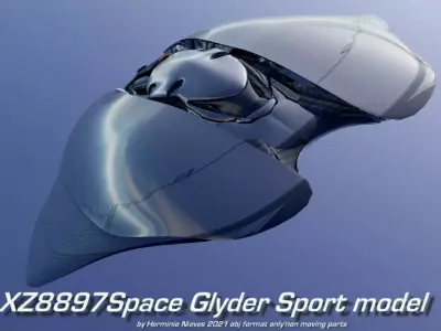 XZ8897Space Glyder Sport model  3D model