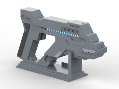  Asuran Replicator Stunner - Stargate - Commercial - STL 3D print model