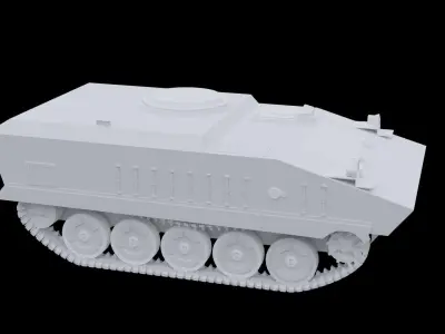 AMX 10p Free 3D model