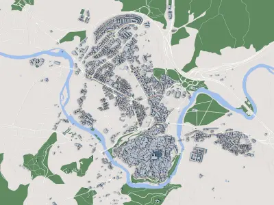 Toledo City Spain 3D model