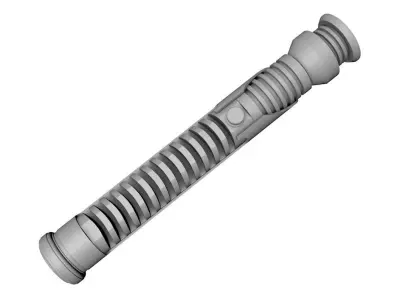 Star Wars Qui-Gon Jinn lightsaber  3D print model purchase